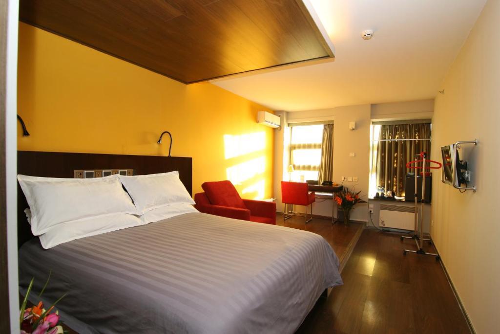 Fx Hotel Zhongguancun Pekin Oda fotoğraf